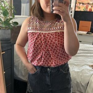 Anthropologie X Akemi + Kin Eivy Tank. S